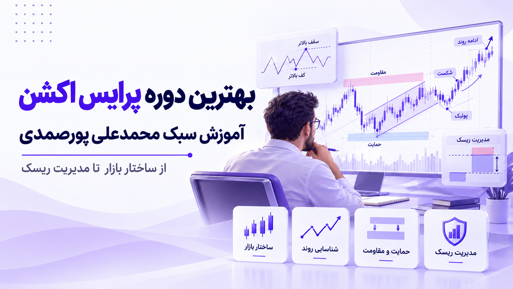 بهترین دوره پرایس اکشن | آموزش سبک محمدعلی پورصمدی